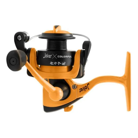 Molinete Pesca Maruri Ultra Light Joker 800 Colorful Orange Foto 1
