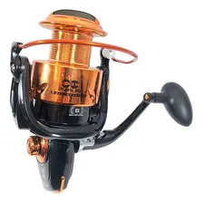 Molinete Pesca Pesada Maruri Toro 8000 Laranja - Mostruário Foto mini  3