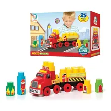 Molto Blocks Bomberinho Baby Land 25 Pecas Cardoso 8009 Foto  mini 1