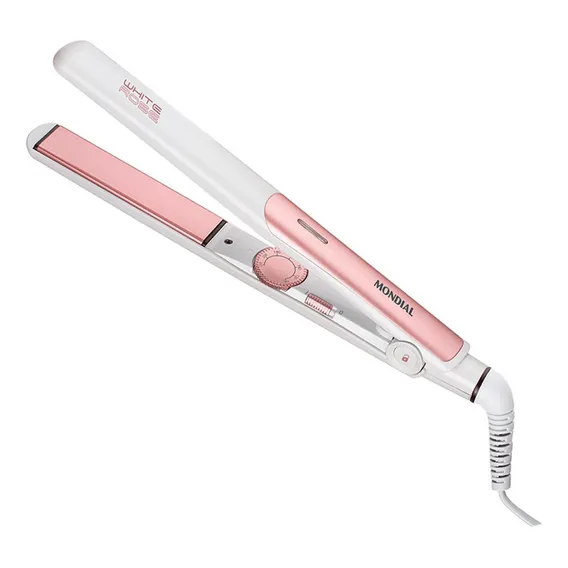 Mondial Prancha Alisadora White Rose P-50 Tourmaline Bivolt Foto 1