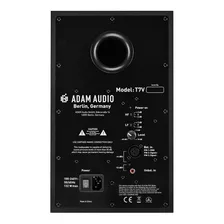 Monitor de estúdio Adam T7v colorido preto Foto mini 2