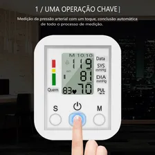 Monitor De Pressão Arterial De Pulso Digital Premium Foto mini 4