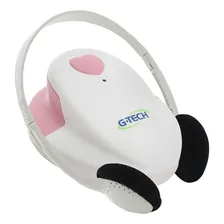 Monitor Doppler Fetal Angel Sounds Rosa Com Gel E Bateria Foto mini 4