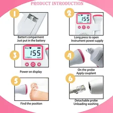 Monitor Fetal Doppler Aparelho Para Ouvir Coração Foto mini 4