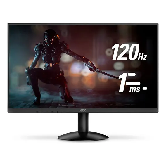 Monitor Gamer Aoc 22'' Full Hd Gaming 120hz 1ms 22b30hm23 Cor Preto 127/220v Foto 1