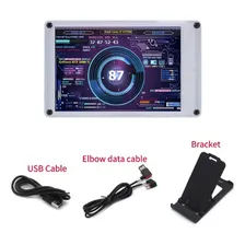 Monitor Lcd Ips De 3,5 Polegadas Monitor De Computadores Cpu Foto mini 4