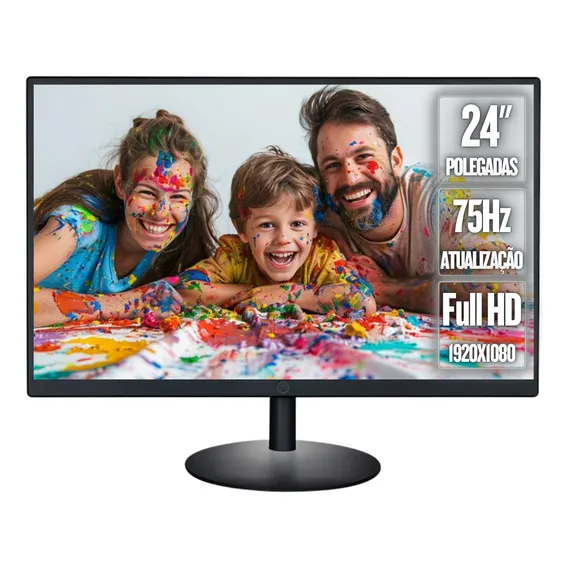 Monitor Led 24 Brazilpc 24wr-75 Fhd 75hz Widescreen Foto 1