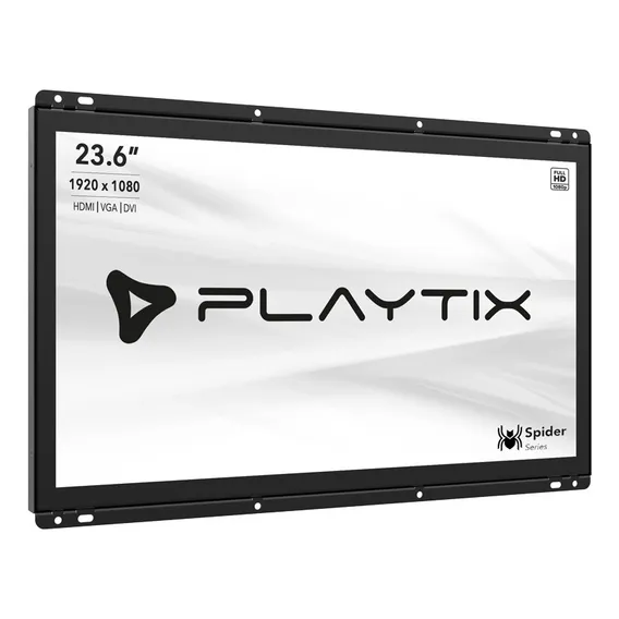 Monitor Touch Screen 23.6'' Open Frame Full HD Wide Hdmi Spider Essence Cor Preto 110V/220V Foto 1