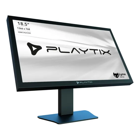 Monitor Touch Screen Resistivo 18.5 Lcd Led Dvi Vga E Hdmi Cor Preto 127/220V Foto 1