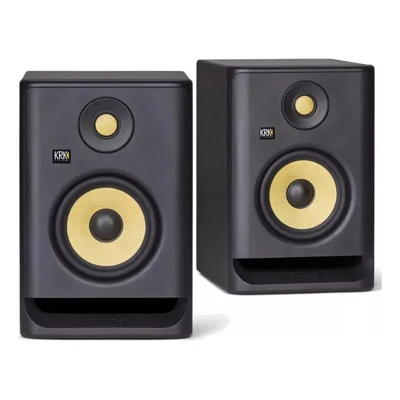 Monitores Krk Rokit 5 Rp5 G4 O Par Bivolt Foto 1