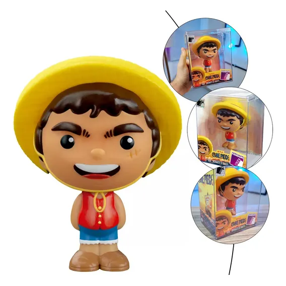 Monkey D Luffy One Piece Boneco Colecionável Fandom Foto 1
