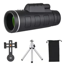 Mon贸culo 40x60 Profissional T谩tico Luneta Telesc贸pio + Trip茅 Cor Preto Foto mini 1