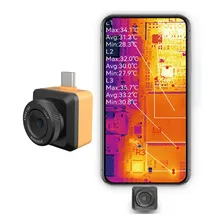 Mon贸culo Infiray T2S amarelo do metal Foto mini 1