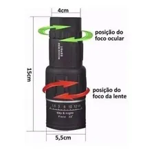 Mon贸culo Luneta Profissional Telesc贸pio 16x52 Foto mini 4