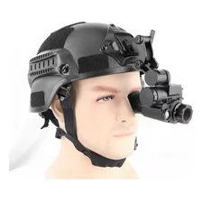 Monóculo Visão Noturna Infravermelho Nvg10 + Capacete Foto mini  2