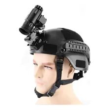Monóculo Visão Noturna Infravermelho Nvg10 + Capacete Foto mini  3