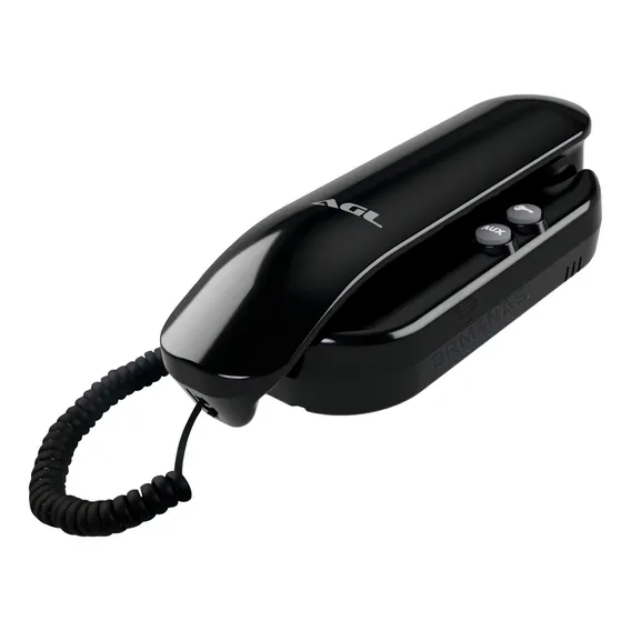 Monofone Para Interfone Universal Agl S100 Portão Residencia Cor Preto Foto 1