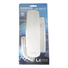 Monofone Universal Lr2015 Branco Para Interfone Lider Foto mini 4