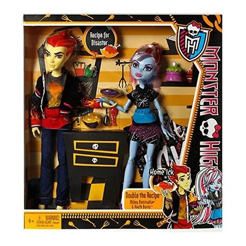Monster High Home Ick Abbey Bominable - Pacote Heath Burns Foto 1
