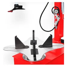 Montadora Desmontadora Pneus Motos Vermelho Mono Jm Máquinas Monofásico 220v Foto mini 4