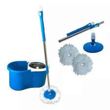 Mop CMZ Spin Mop 360 Inox com balde centrífuga Foto mini  3