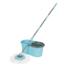Mop Mor Mop com balde centrÃfuga Azul Foto mini 3