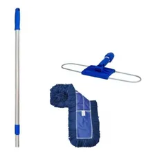 Mop pó euro completo Bralimpia Eletrostático com cabo de alumínio 40cm Foto  mini 1