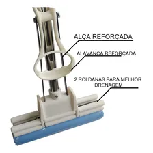 Mop Rodo Mágico Rodo Mágico Com 2 Refis Branco Foto mini 4