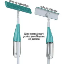 Mop Spray 2em1 Vassoura Rodo Limpa Chão E Vidros Flashlimp Foto mini 4