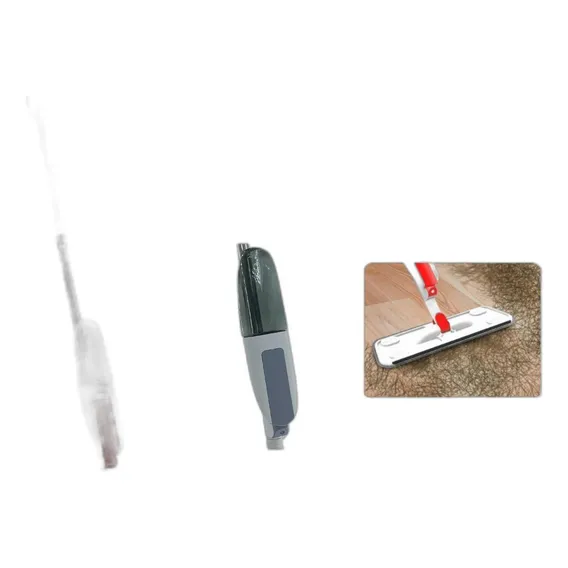 Mop Spray Com Reservatório Esfregão Vassoura Mágica Refil Foto 1