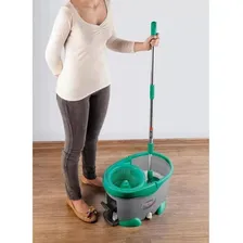 Mop Twister Turbo Noviça Balde Com Pedal 17 Litros Foto mini  3