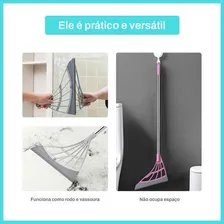 Mop Vassoura Rodo Mágico Limpa Multiuso Pisos Vidros Chão Foto mini 4