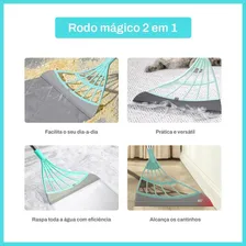 Mop Vassoura Rodo Mágico Limpa Multiuso Pisos Vidros Chão Foto mini 3