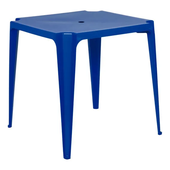 Mor Mesa Plástica Mor Azul Foto 1