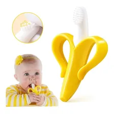 Mordedor E Massageador De Gengiva Silicone Bananinha Baby Cor Amarelo Foto mini 1