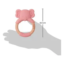 Mordedor E Massageador Elefantinho Rosa Em Silicone Buba Foto mini  2