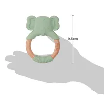 Mordedor Elefante Em Silicone Verde Livre Bpa 15653 - Buba Foto mini 4