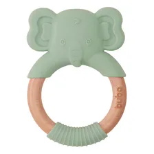 Mordedor Elefante Em Silicone Verde Livre Bpa 15653 - Buba Foto mini 2