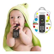 Mordedor Infantil Macio Para BebĂȘ Controle Remoto Tv Cor Mordedor controle remoto preto Mordedor controle remoto Foto mini 4