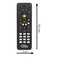 Mordedor Infantil Macio Para BebĂȘ Controle Remoto Tv Cor Mordedor controle remoto preto Mordedor controle remoto Foto mini 3