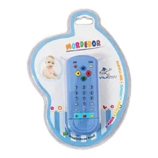 Mordedor Macio Para BebĂȘ Controle Remoto Infantil Cor Azul Foto mini 1