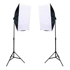 MoriÔ Kit Iluminação Estudio Videos Youtube 2 Softbox 70cm 2 Tripe Foto mini 2