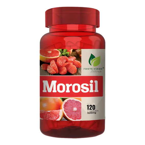 Morosil 500mg - Morosil cápsulas 500mg - Laranja Moro Capsula - Extrato Laranja Moro - Laranja Moro Morosil - Morosil laranja moro - Laranja moro original -Morosil suplemento natural - 120 Capsulas Foto 1