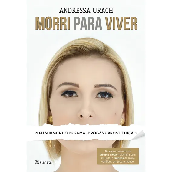 Morri para viver, de Urach, Andressa. Editorial Editora Planeta do Brasil Ltda., capa mole em português, 2015 Foto 1
