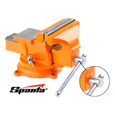 Morsa Bancada N掳5 Girat贸ria C/bigorna Embutida Profissional Foto mini 4