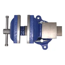Morsa Morsa De Bancada 100mm 4 Base Giratória Forte Mordente Foto mini  3