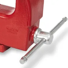 Morsa Torno De Bancada N° 10 Mordente Fixo Tmf10 Metalsul Foto mini 4