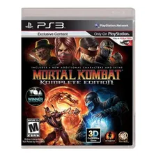 Mortal Kombat Komplete Edition PS3 Físico Foto  mini 1