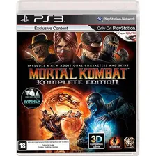 Mortal Kombat Komplete Edition Ps3 Midia Fisica Foto mini 1