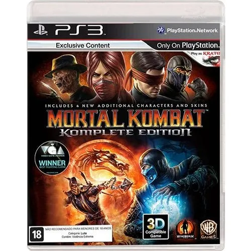 Mortal Kombat Komplete Edition Ps3 Midia Fisica Foto 1